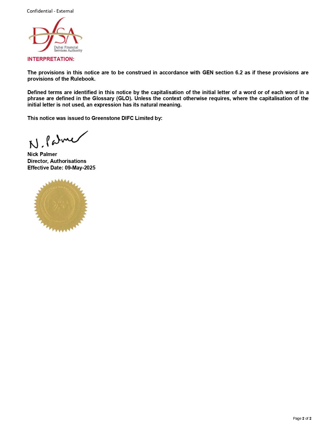 License No. No. F008591